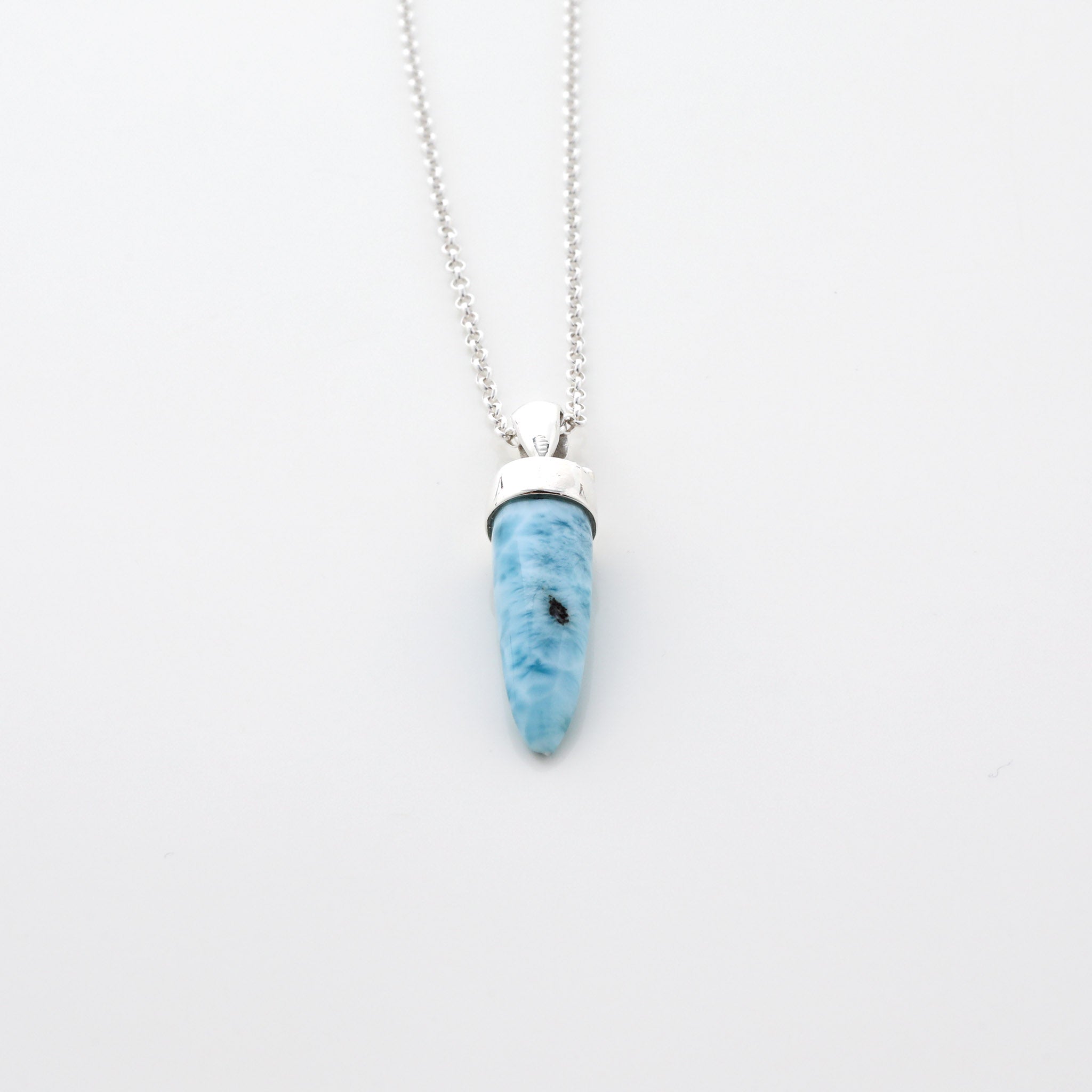 Larimar Pendant Blaze