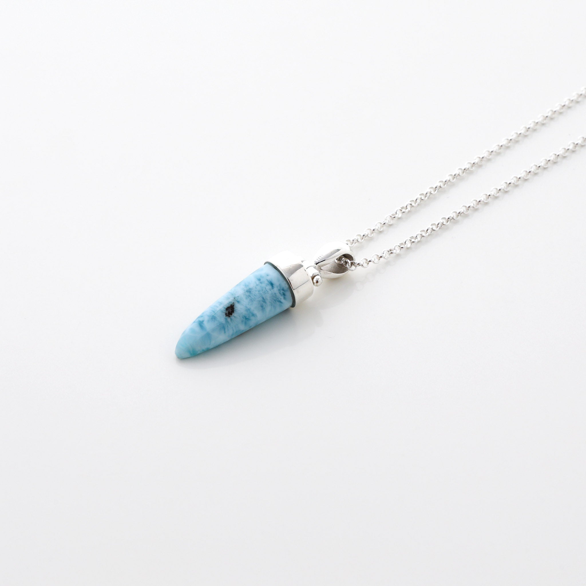 Larimar Pendant Blaze