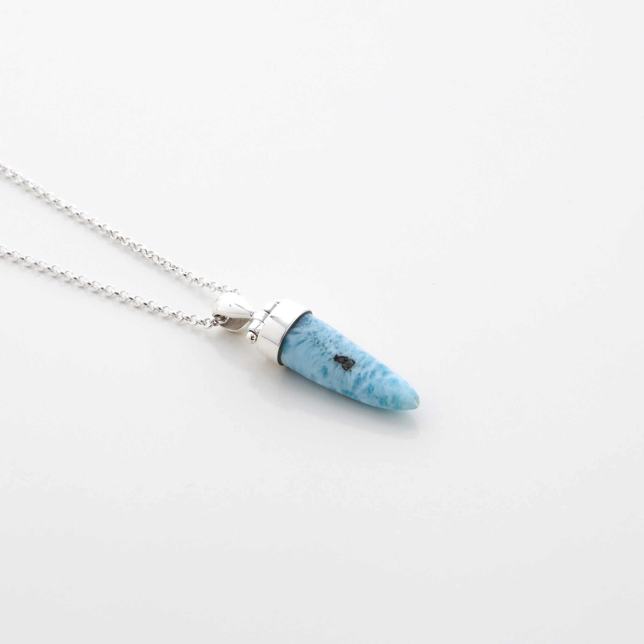 Larimar Pendant Blaze