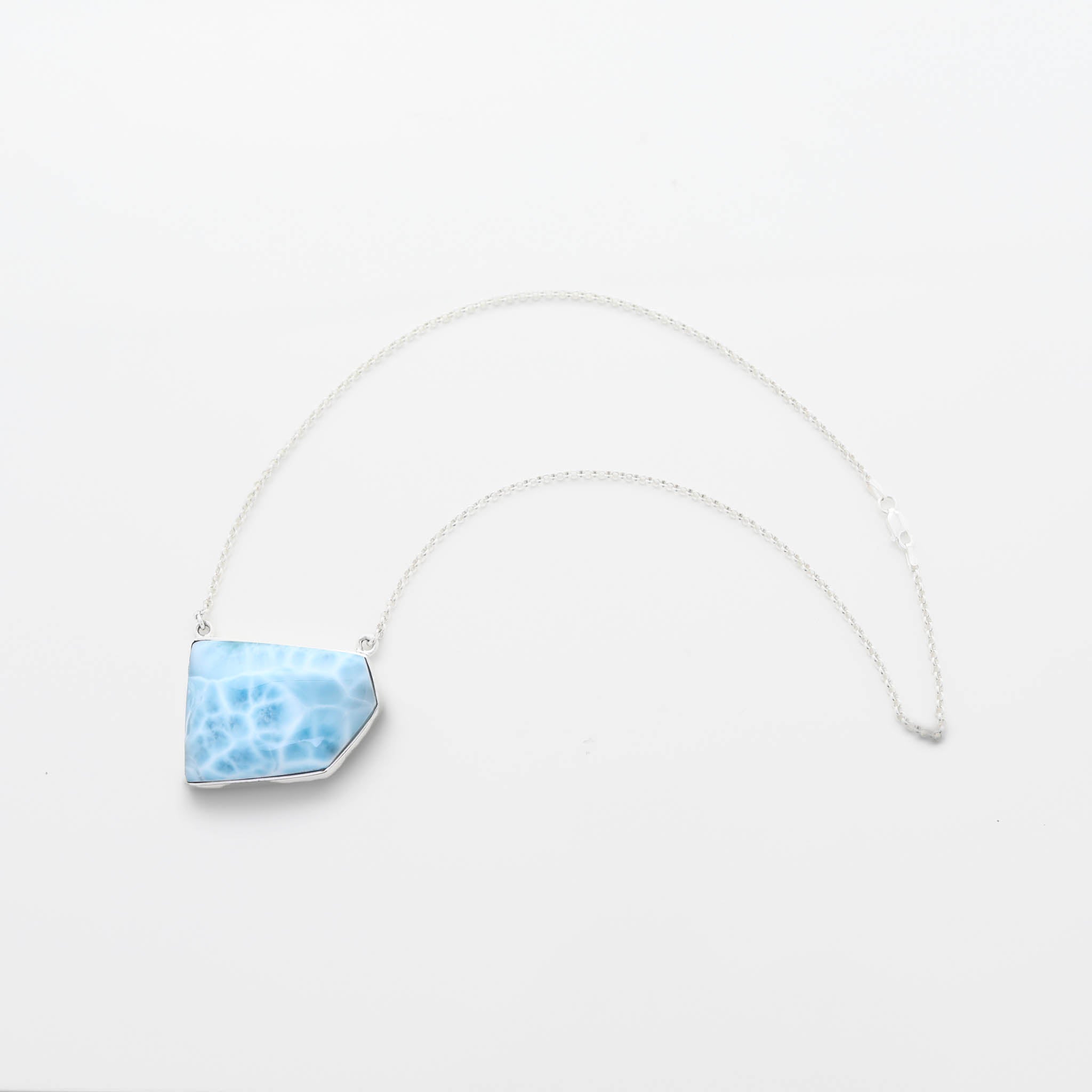 Larimar Necklace Blossom