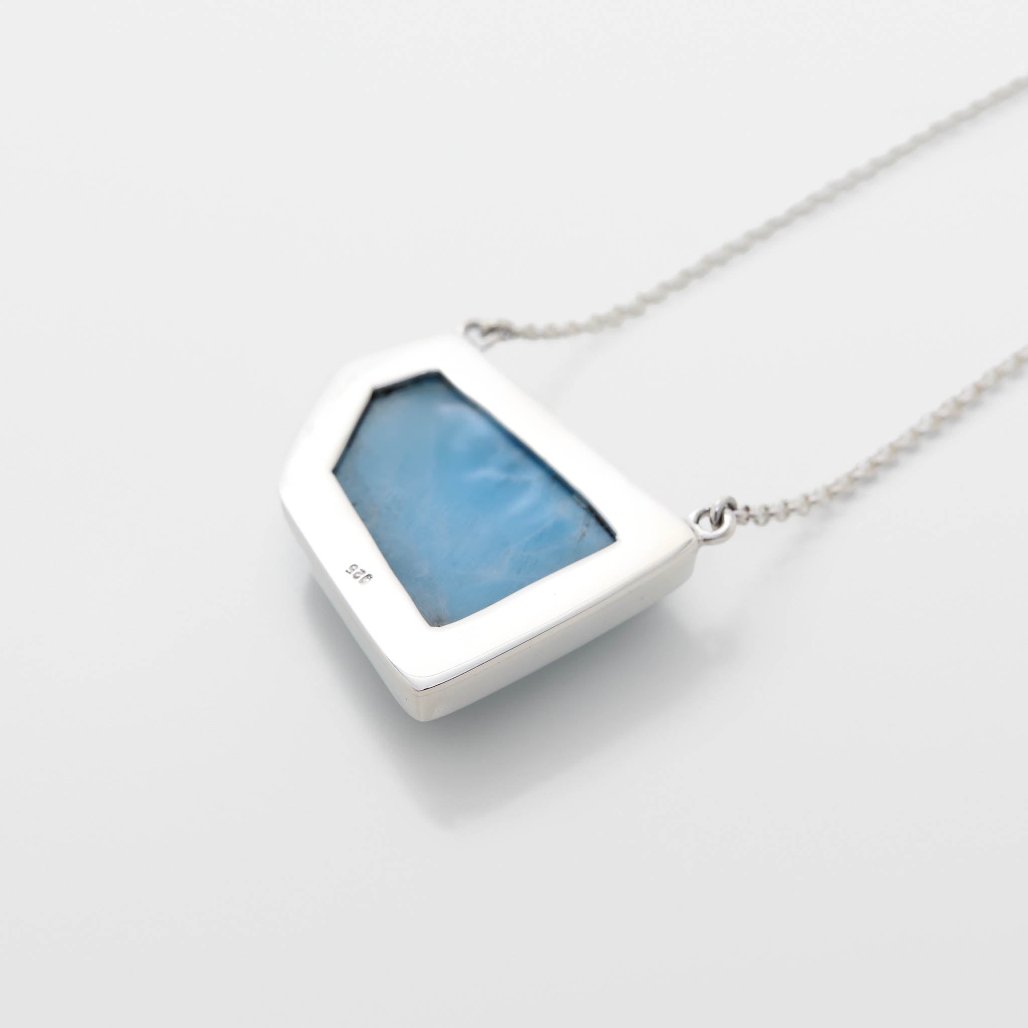 Larimar Necklace Blossom