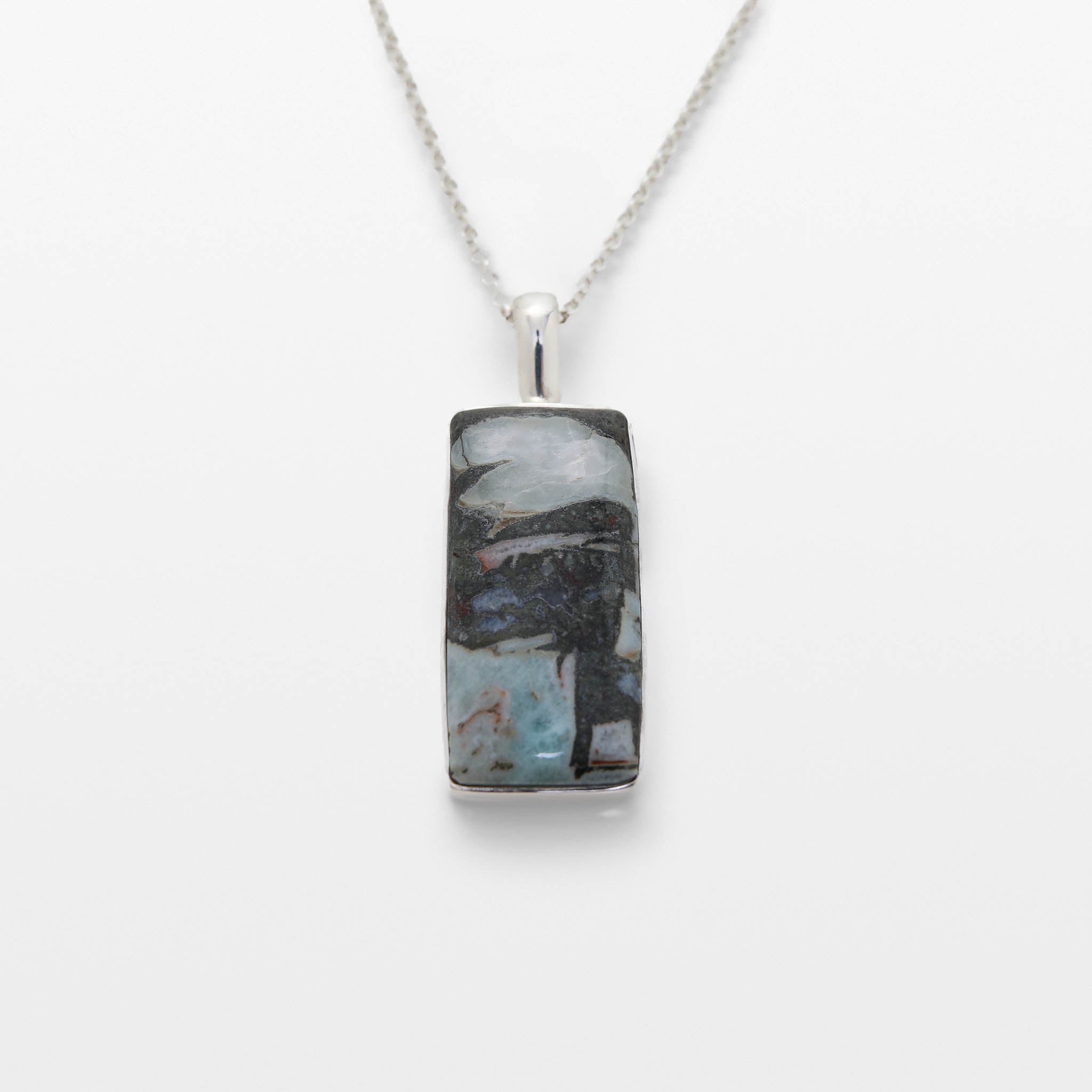 Larimar Specimen Pendant Bodie
