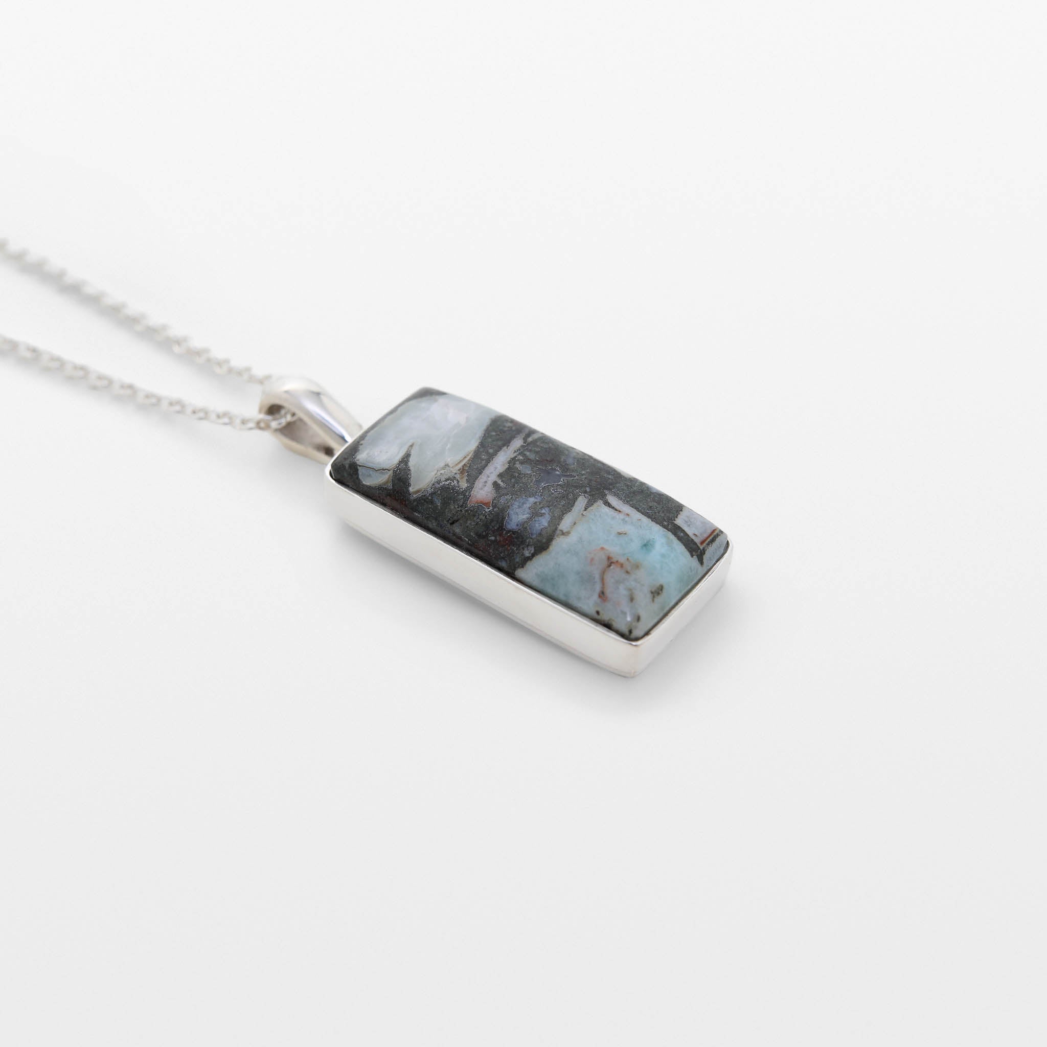 Larimar Specimen Pendant Bodie
