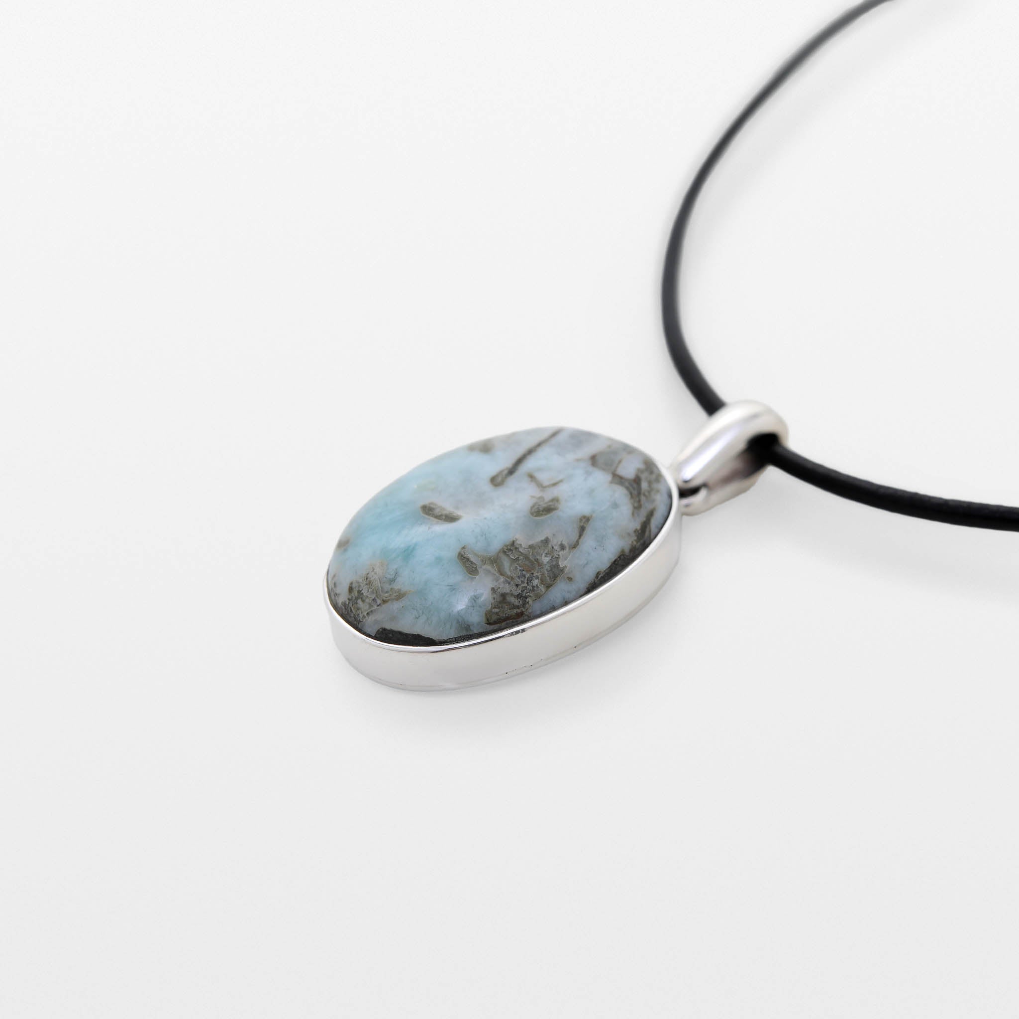 Larimar Specimen Pendant Bree