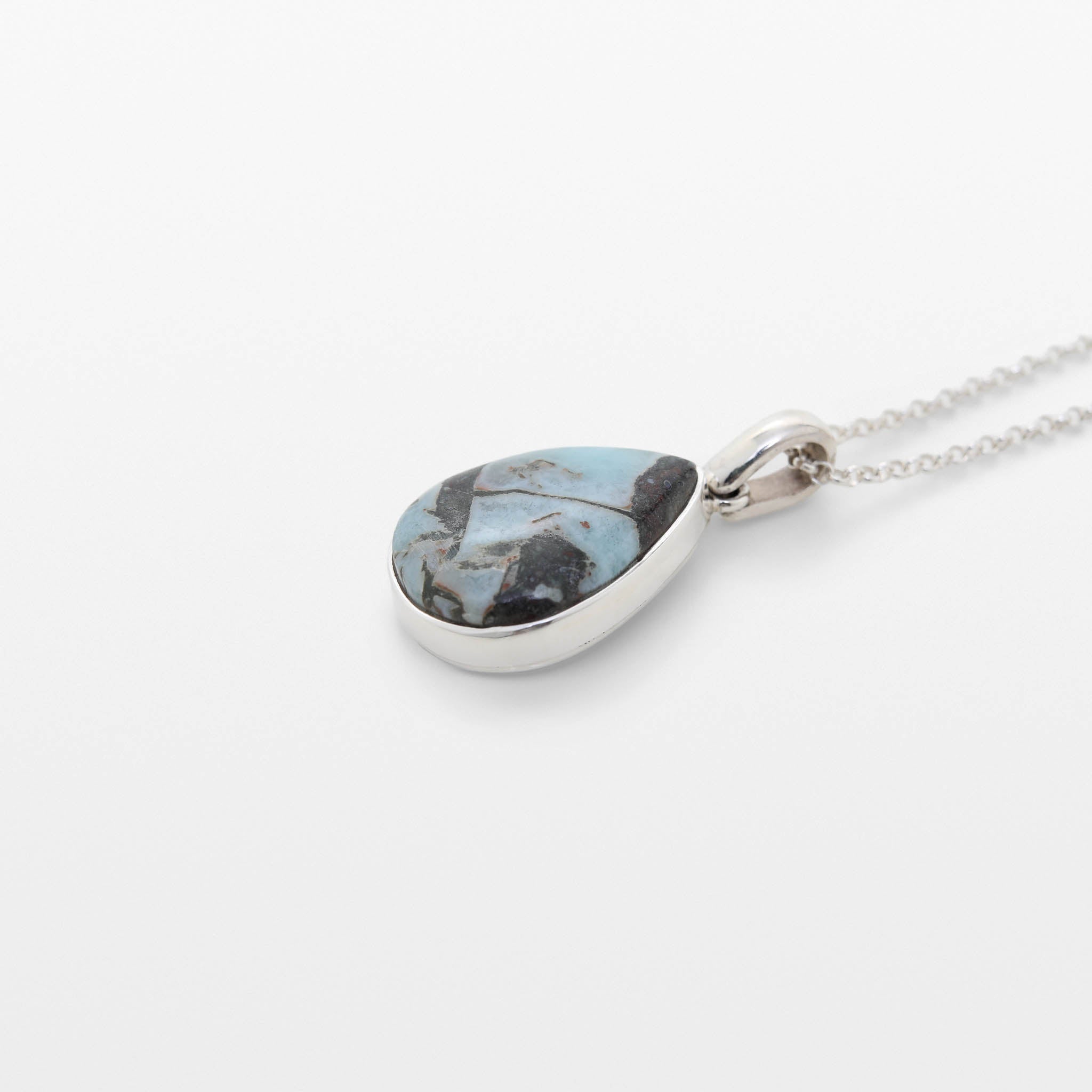 Larimar Specimen Pendant Bri
