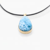 Larimar Gold Vermeil Pendant Camryn