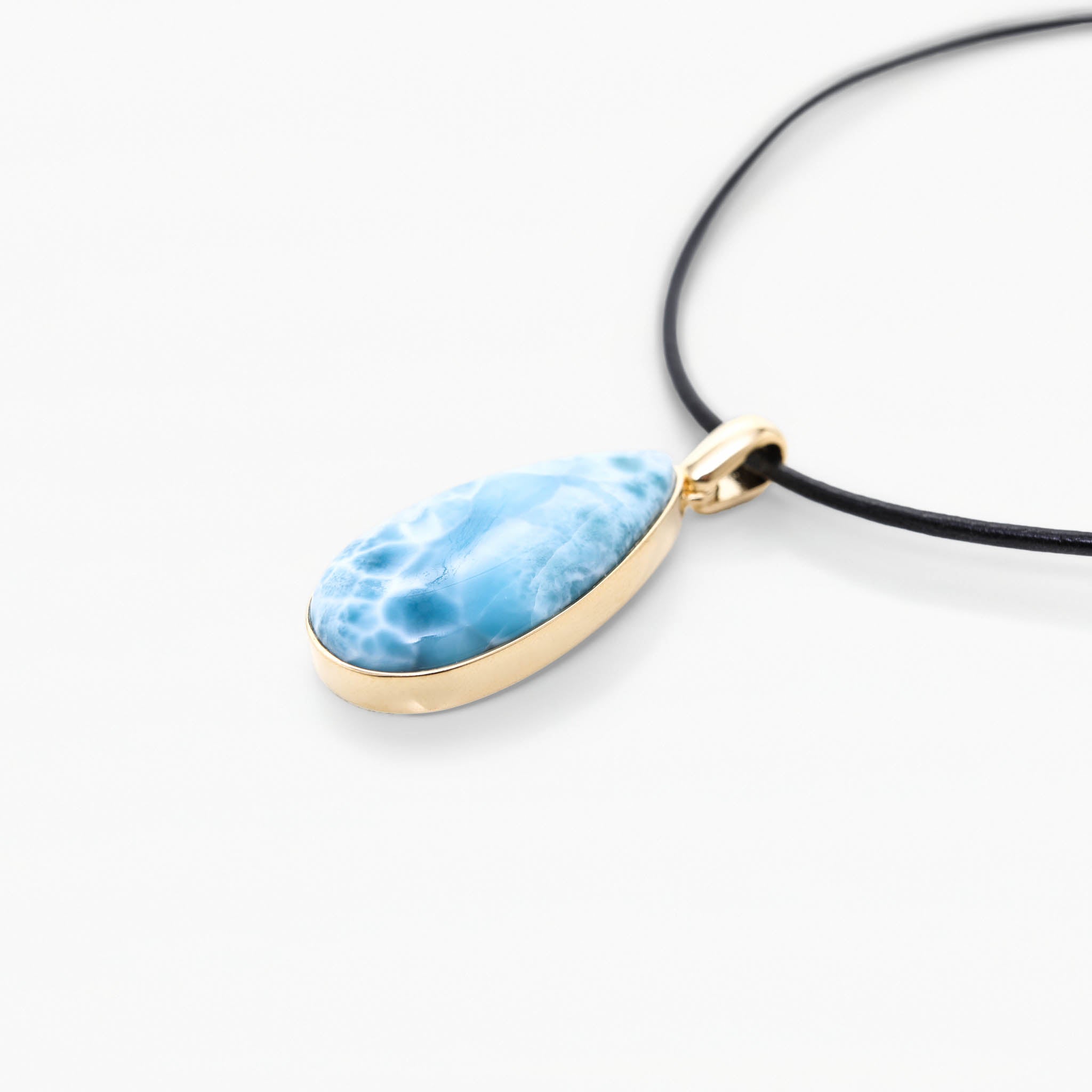 Larimar Gold Vermeil Pendant Camryn