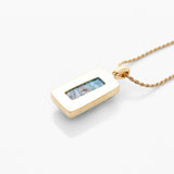 Larimar Gold Vermeil Pendant Charlotte