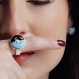 Cow Horn Costa Ring
