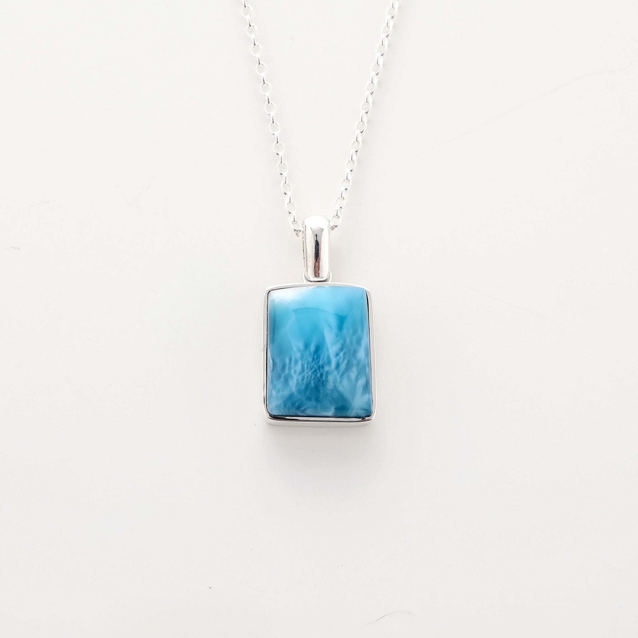 Larimar Pendant Dahlia