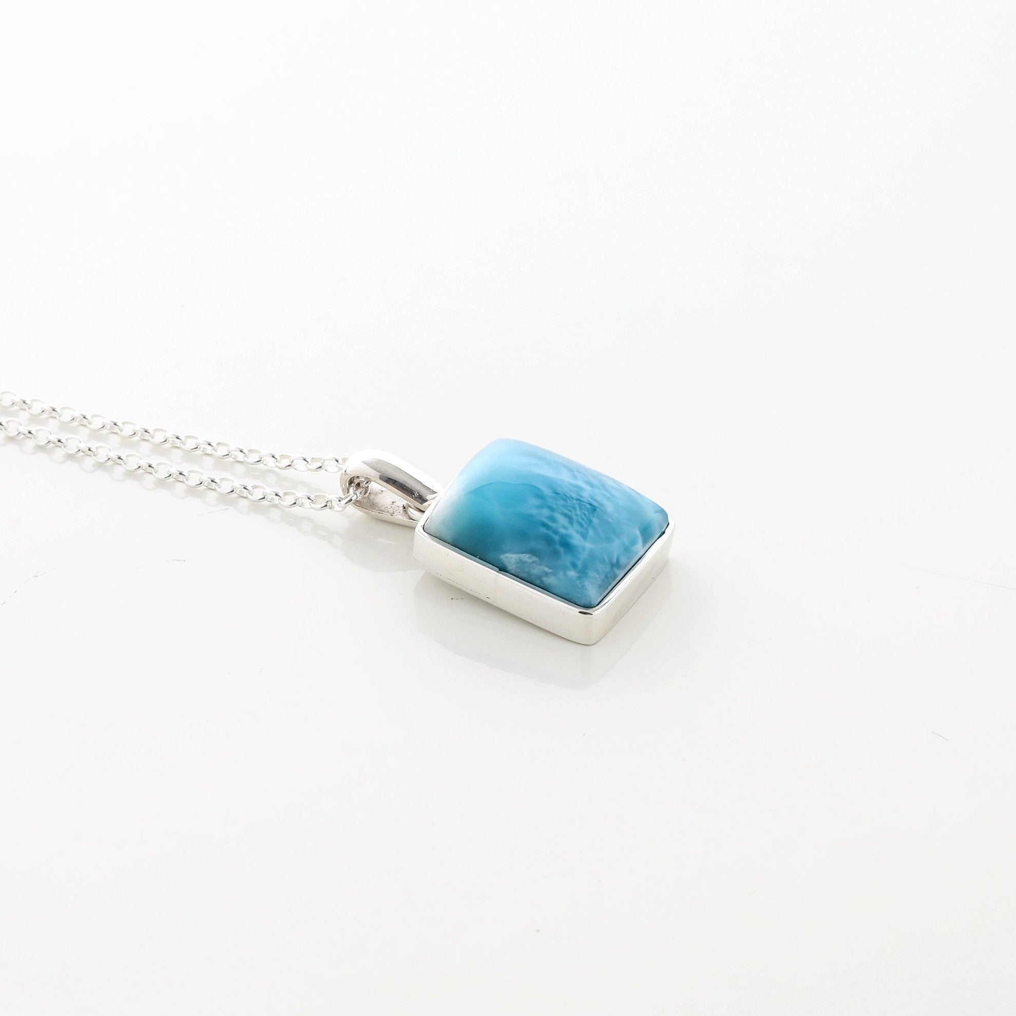 Larimar Pendant Dahlia