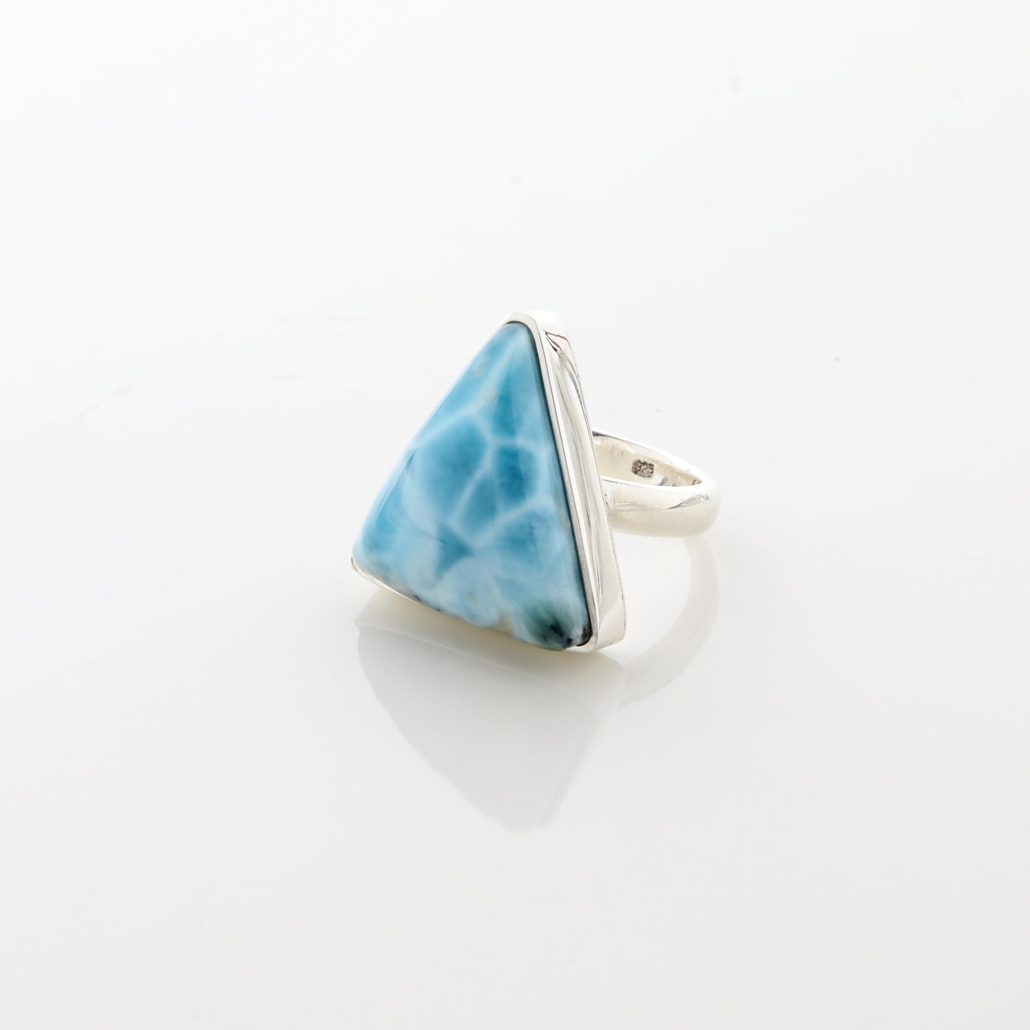 Larimar Triangle Ring Demi