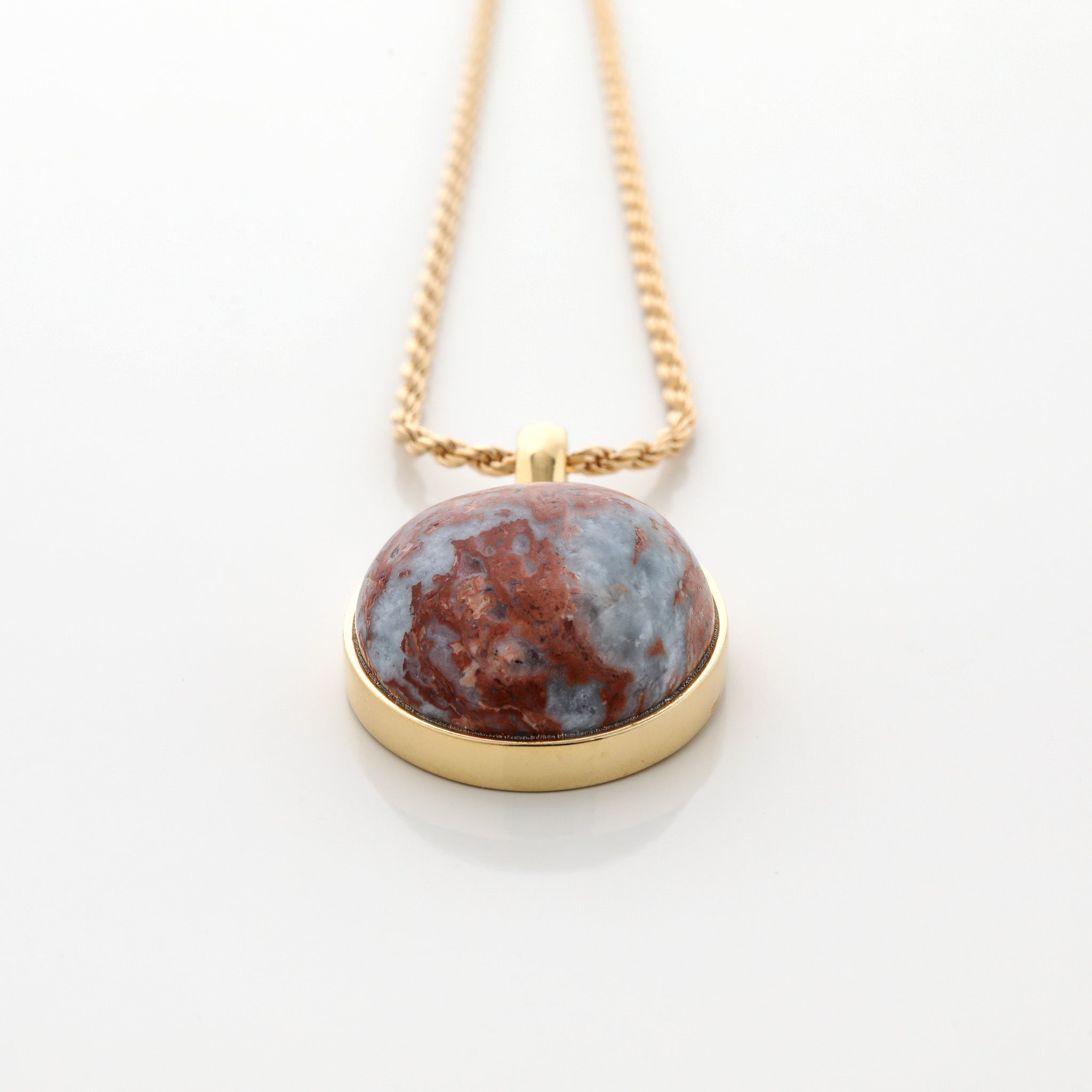 Gold Vermeil Larimar Pendant Galia