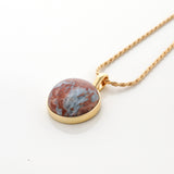 Gold Vermeil Larimar Pendant Galia