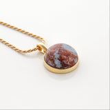 Gold Vermeil Larimar Pendant Galia