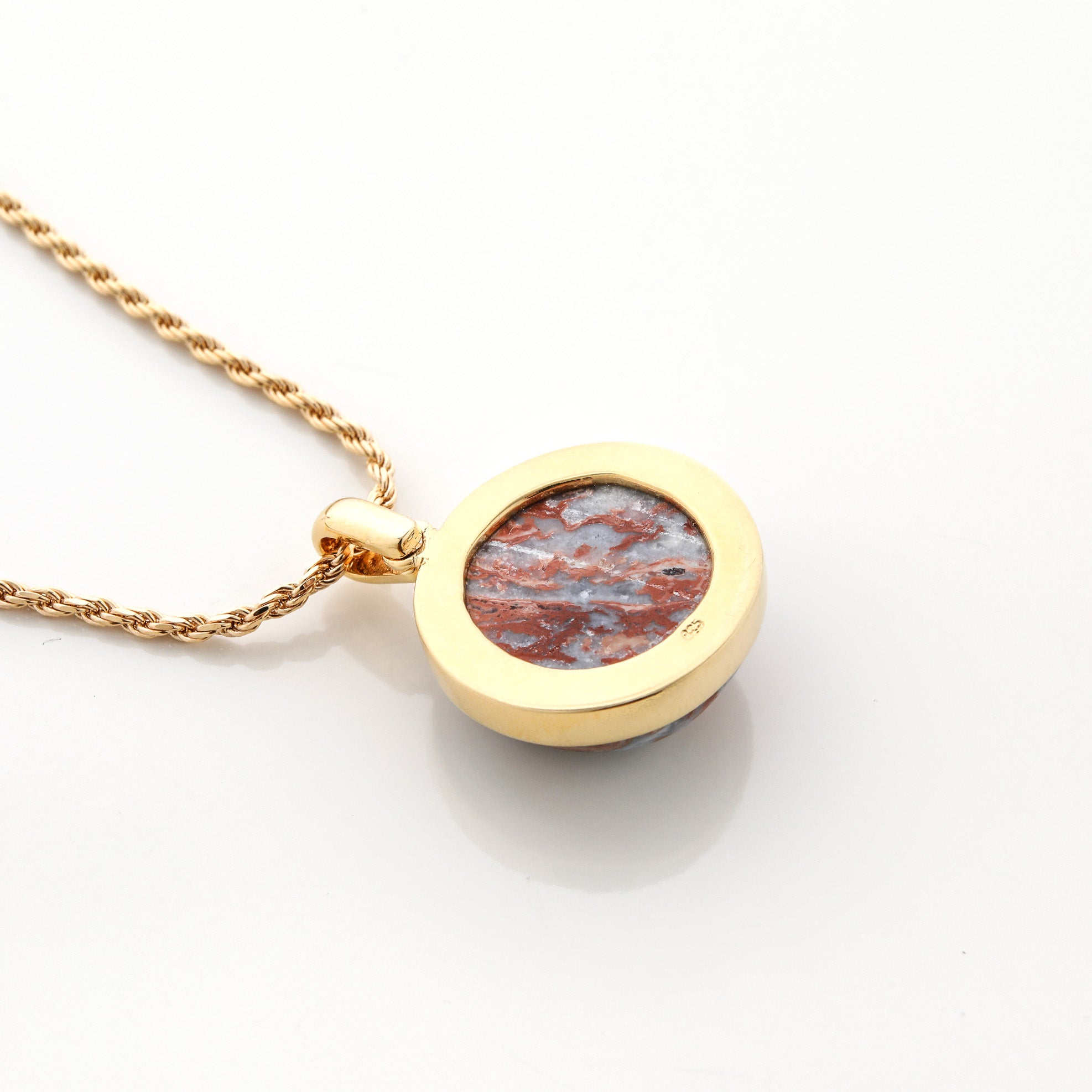 Gold Vermeil Larimar Pendant Galia