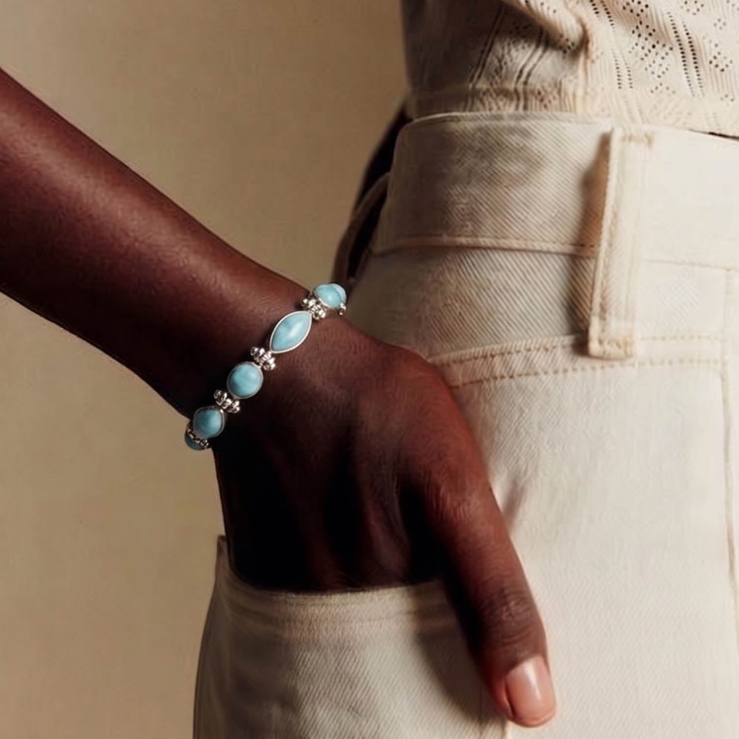 Larimar Bracelet Solara