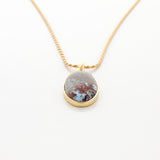 Gold Vermeil Larimar Pendant Gianna