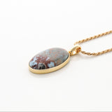 Gold Vermeil Larimar Pendant Gianna