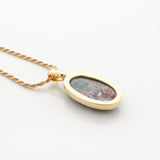 Gold Vermeil Larimar Pendant Gianna