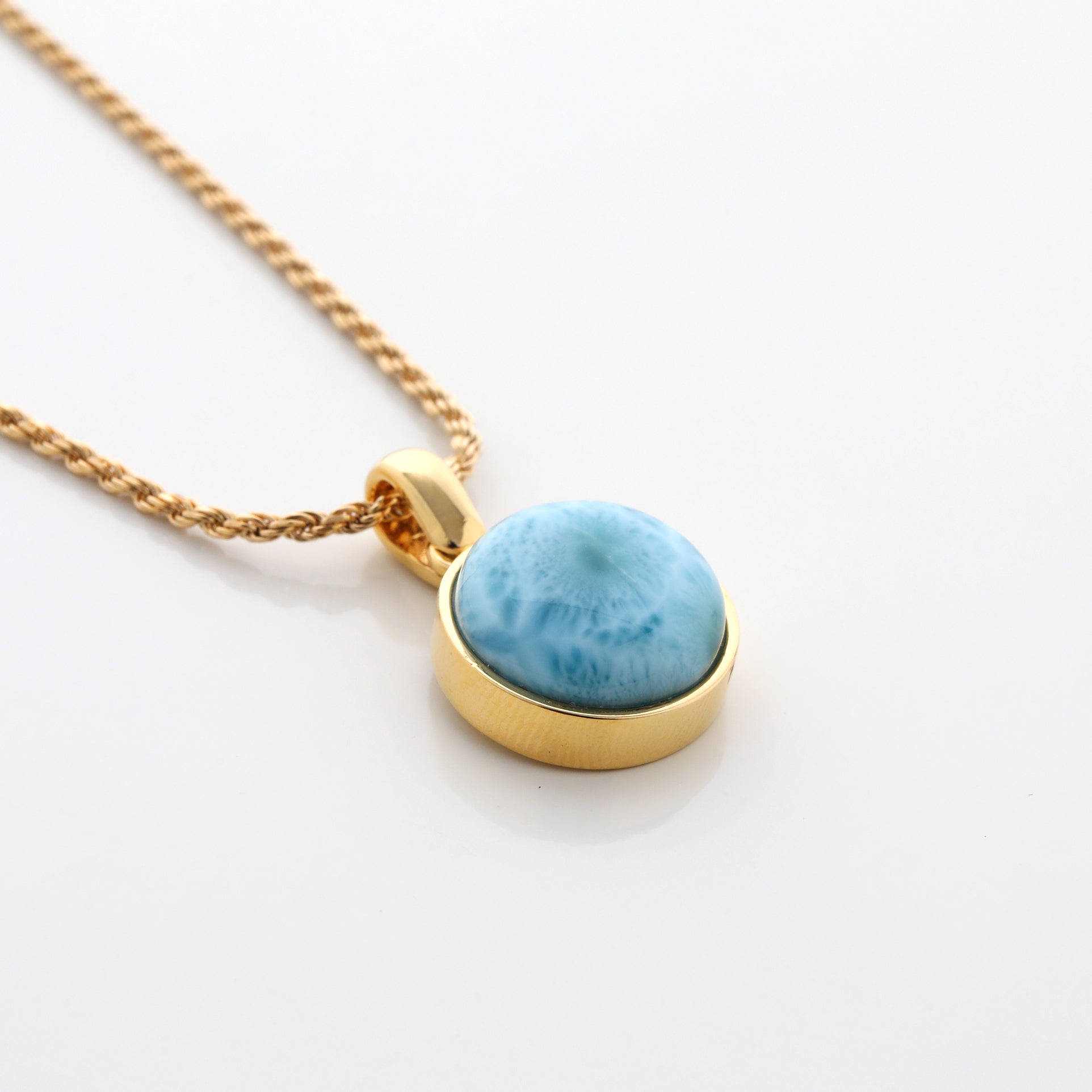 Gold Vermeil Larimar Pendant Rory