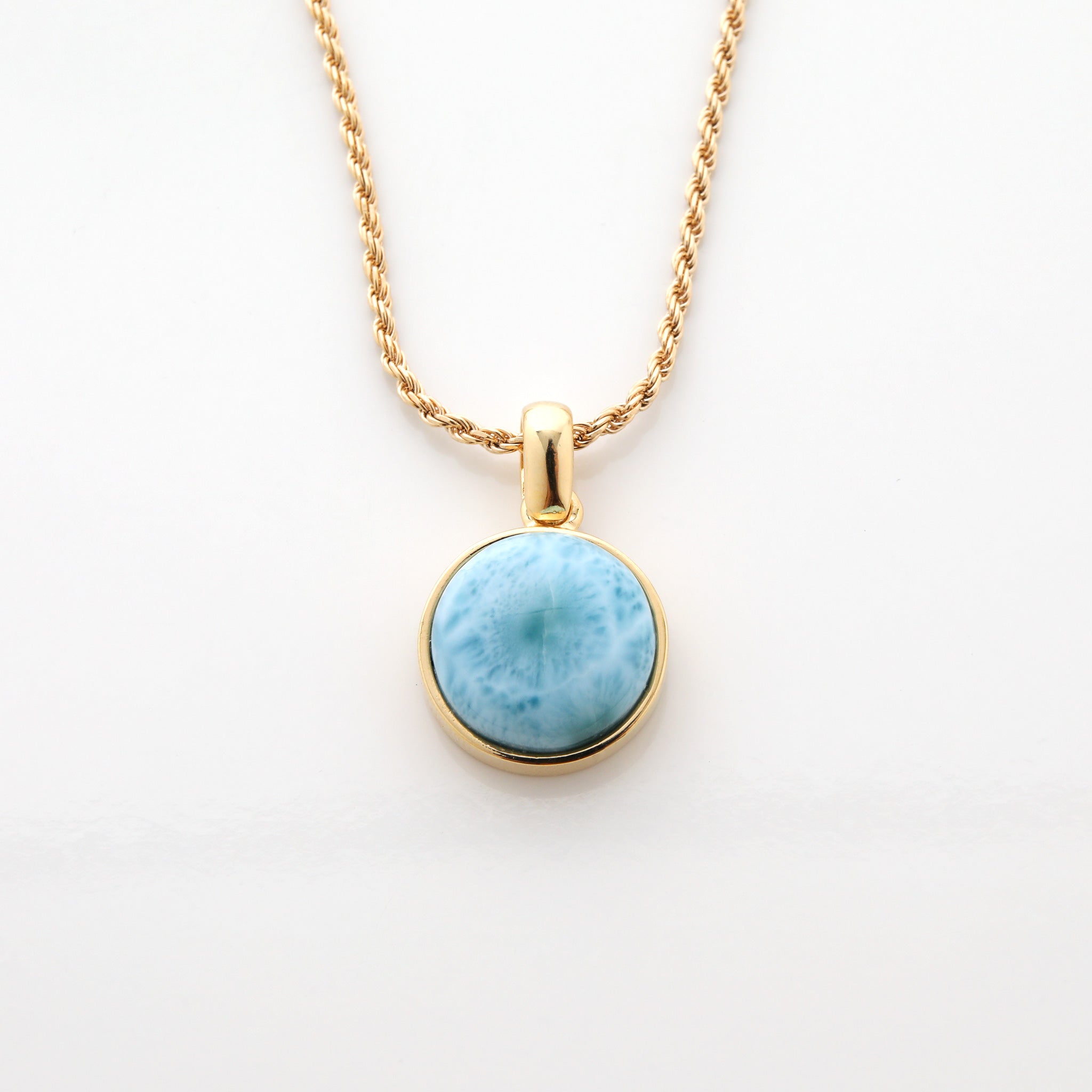 Gold Vermeil Larimar Pendant Rory