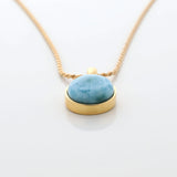 Gold Vermeil Larimar Pendant Rory