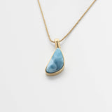 Larimar Gold Vermeil Pendant Palmer