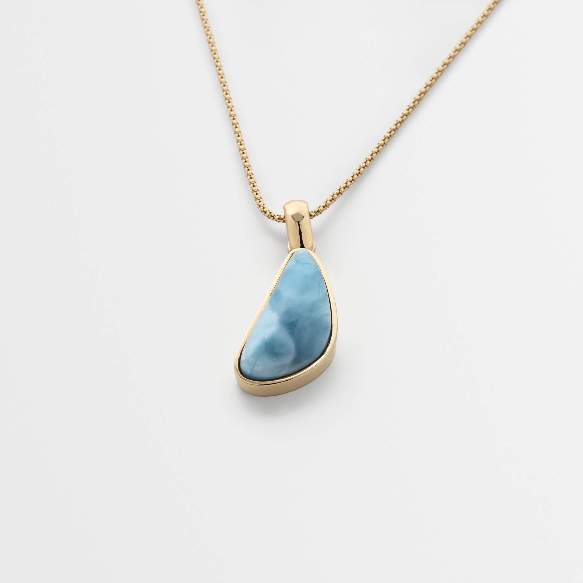 Larimar Gold Vermeil Pendant Palmer