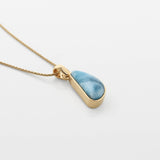 Larimar Gold Vermeil Pendant Palmer