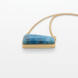 Gold Vermeil Larimar Necklace Isla