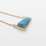 Gold Vermeil Larimar Necklace Isla