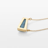 Gold Vermeil Larimar Necklace Isla