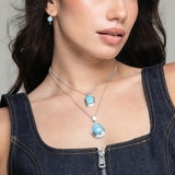 Larimar Stone Pendant Astrid