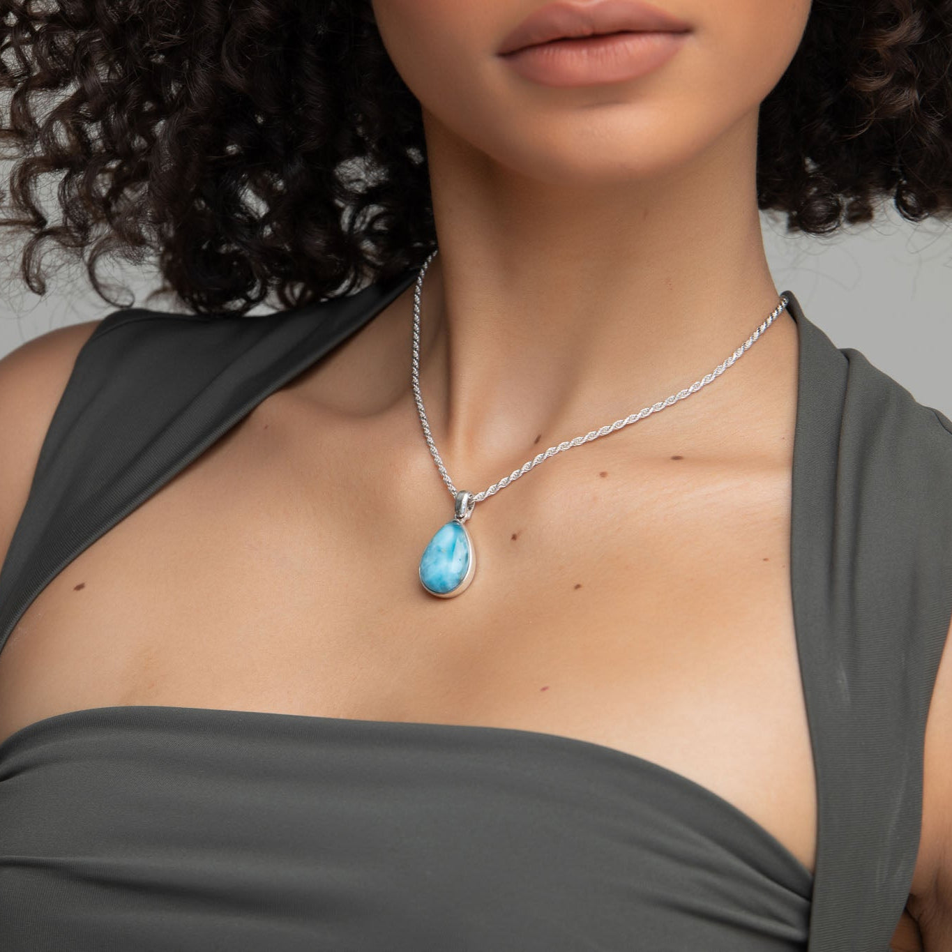 Larimar Pendant Abigail