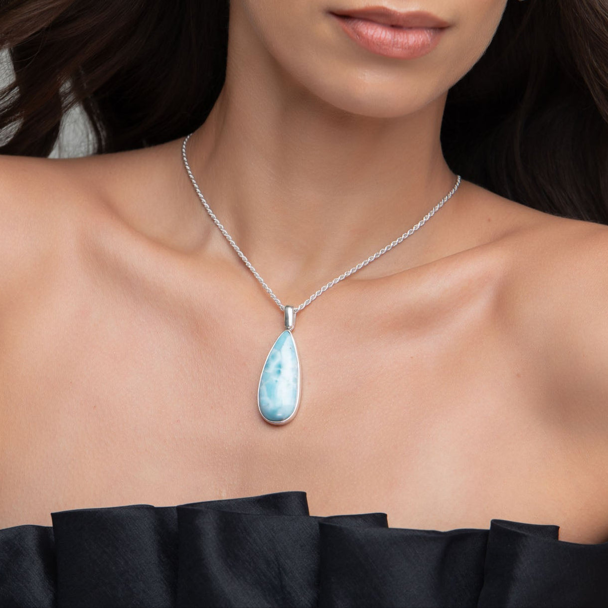 Larimar Pendant Karla