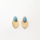 Vermeil Larimar Earrings Vivia