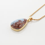 Gold Vermeil Larimar Pendant Gracie