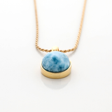 Larimar Gold Vermeil Sadie Pendant