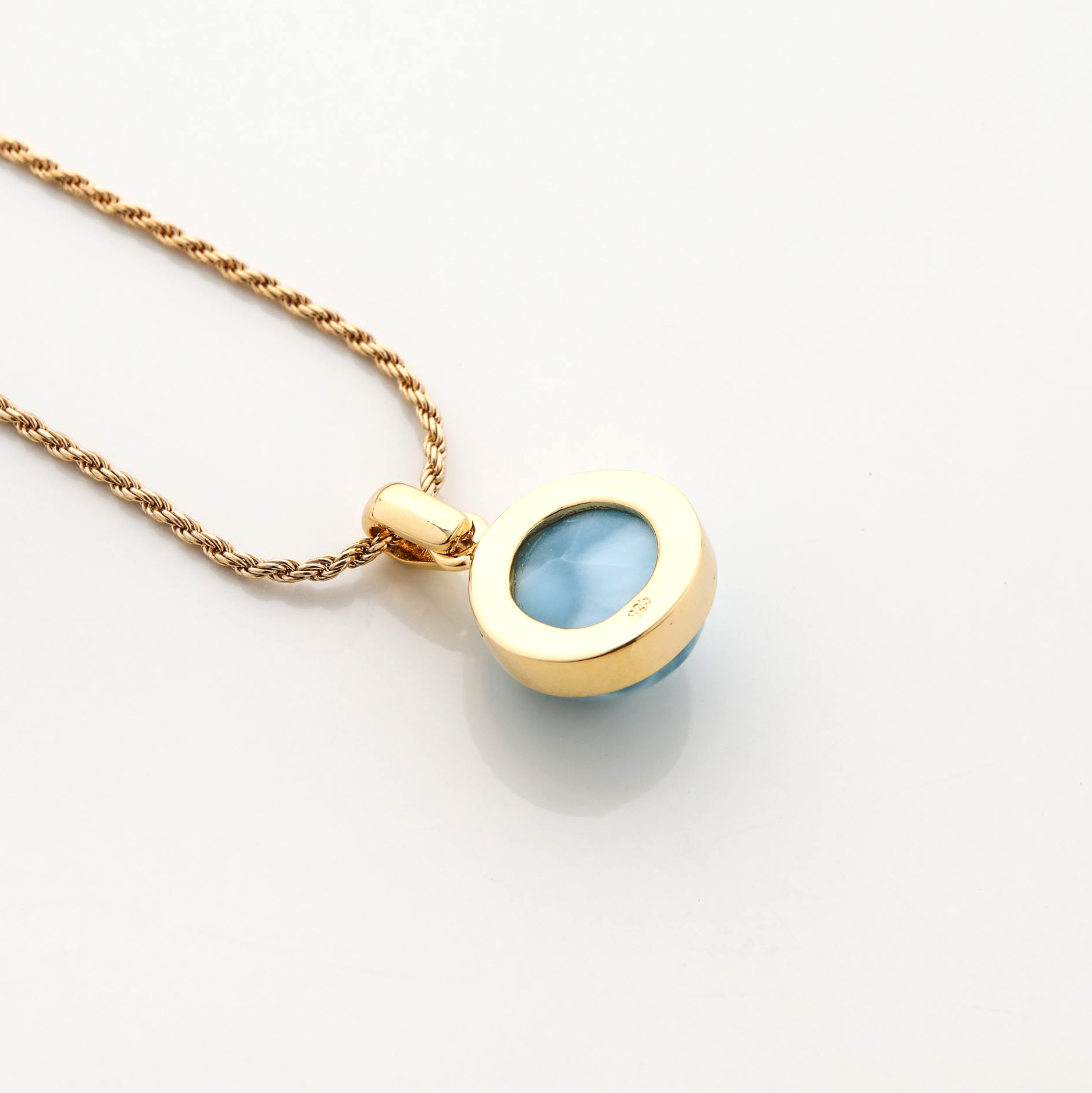 Larimar Gold Vermeil Sadie Pendant