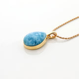 Gold Vermeil Larimar Pendant Sophie