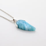 Larimar Wing Pendant Angelina