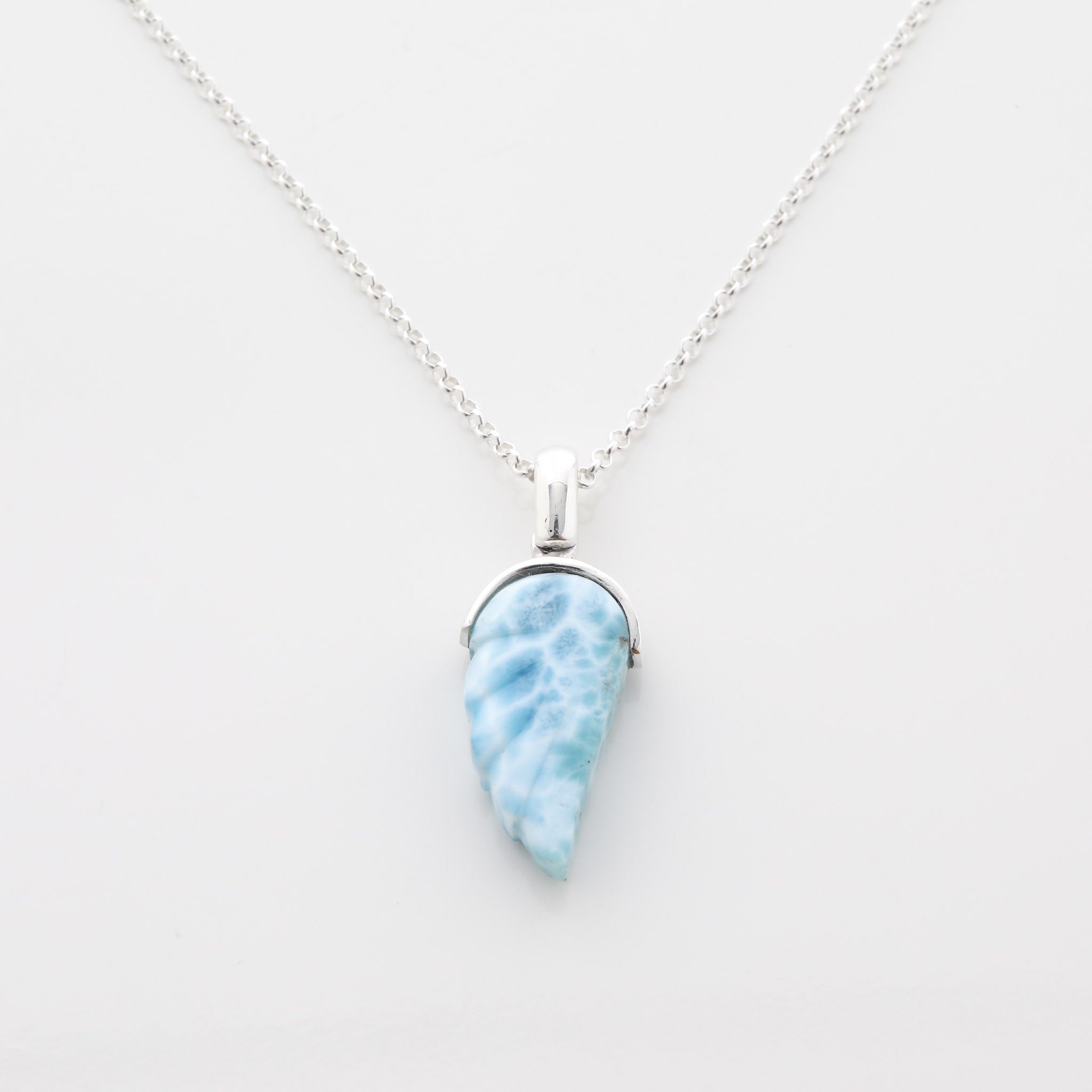 Larimar Wing Pendant Muriel