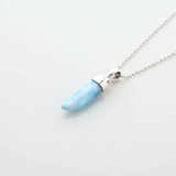 Larimar Tusk Pendant Ryland