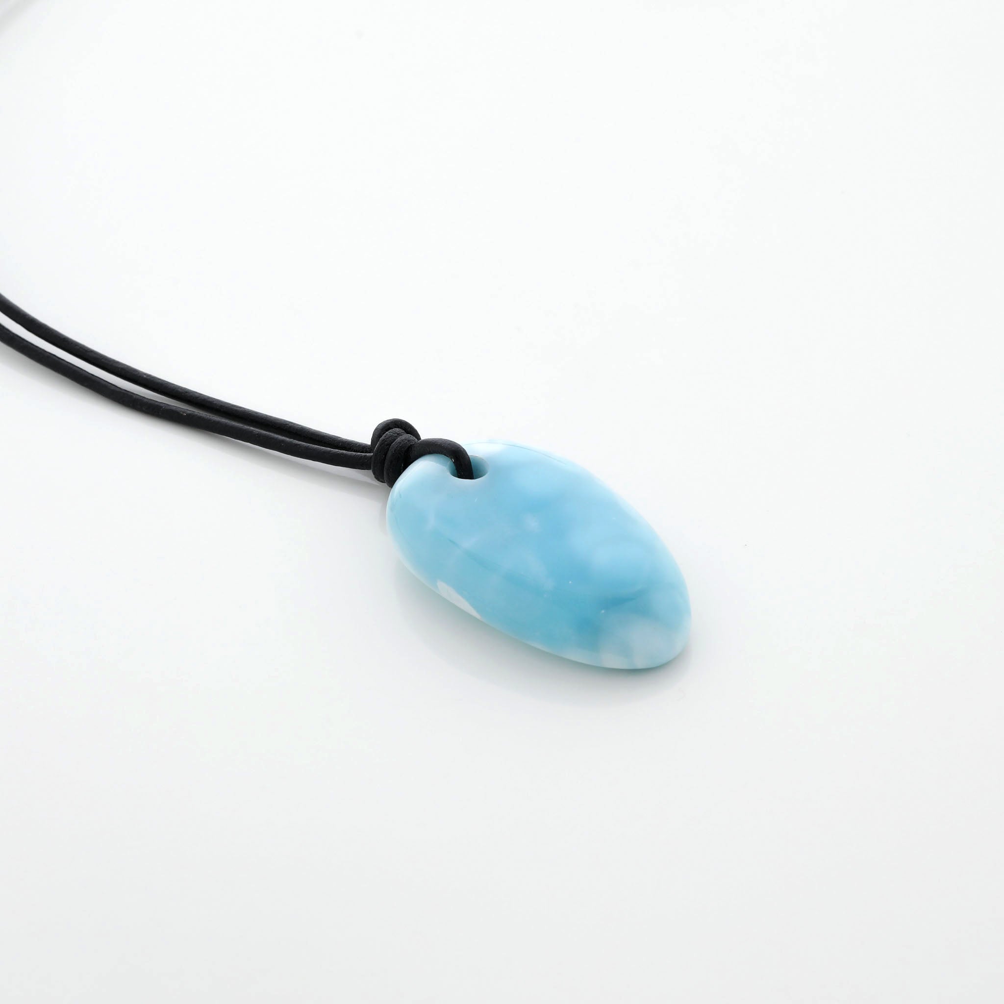 Larimar Necklace Rhodri