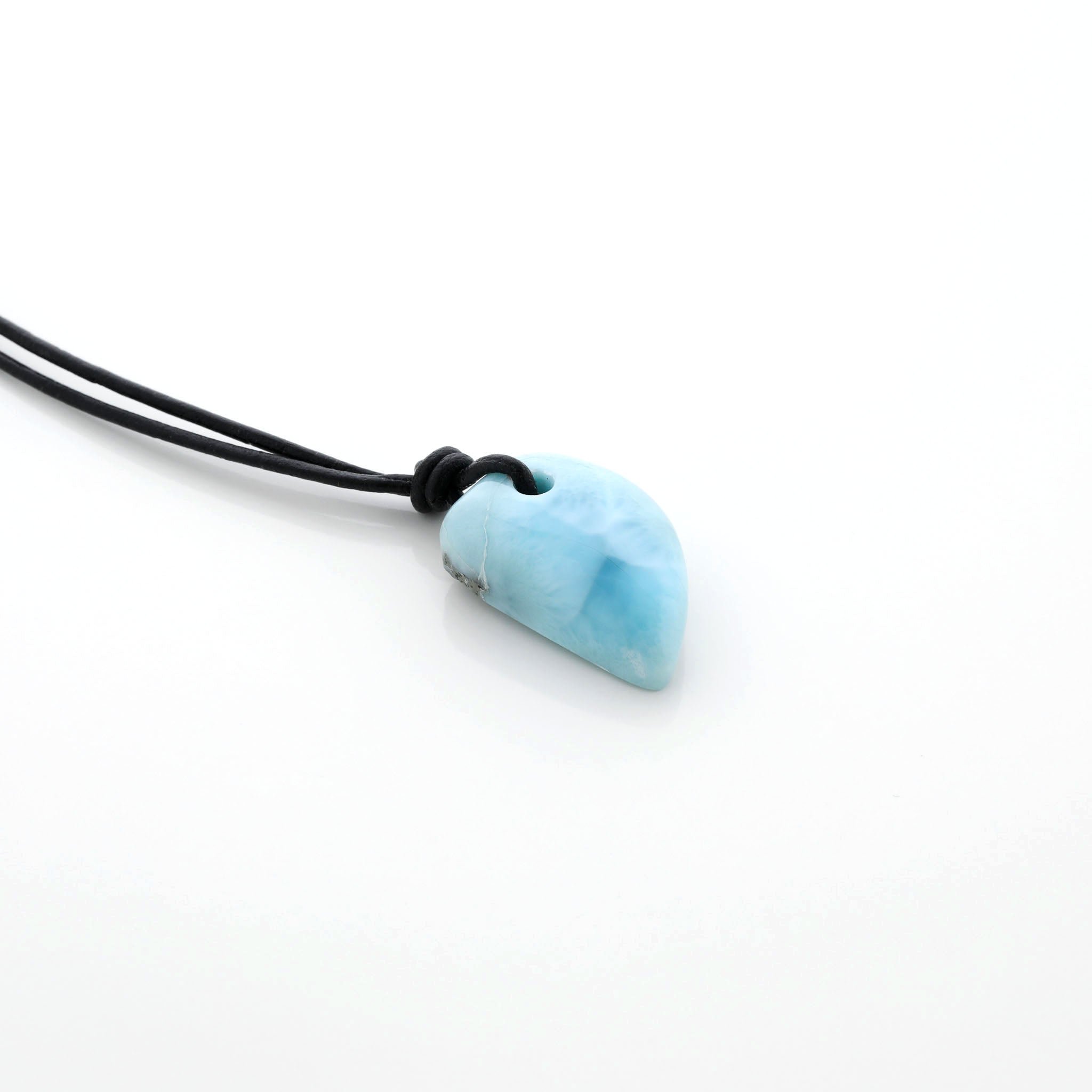 Larimar Necklace Ronan Men Leather