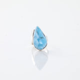 Larimar TearDrop Ring Elara