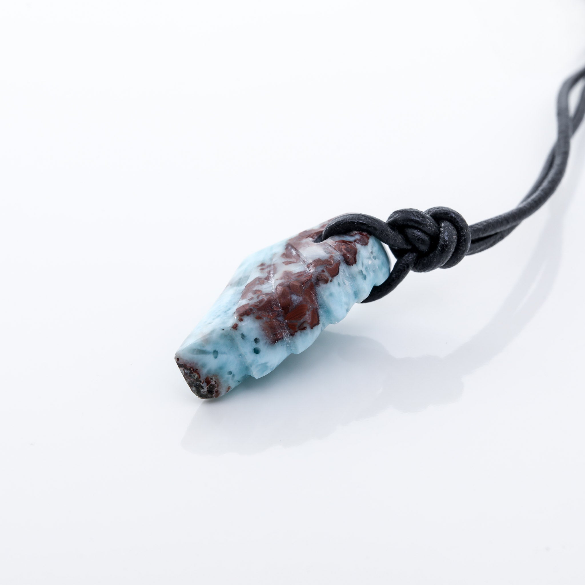 Men Larimar Wing Necklace Aegi