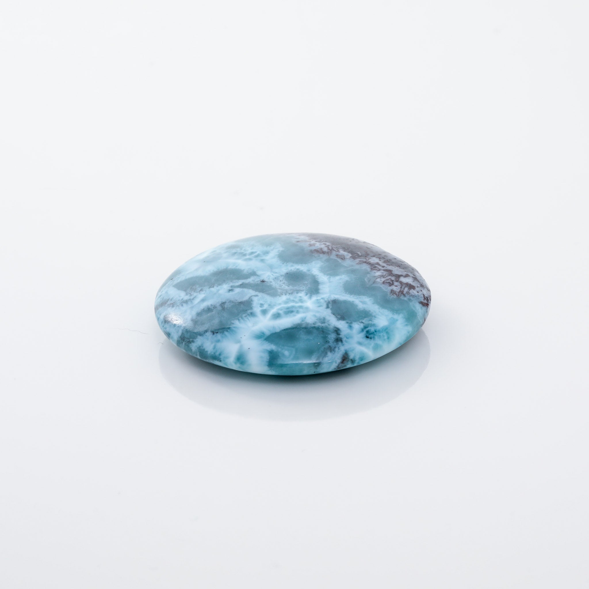 Larimar Stone Paperweight Nereus