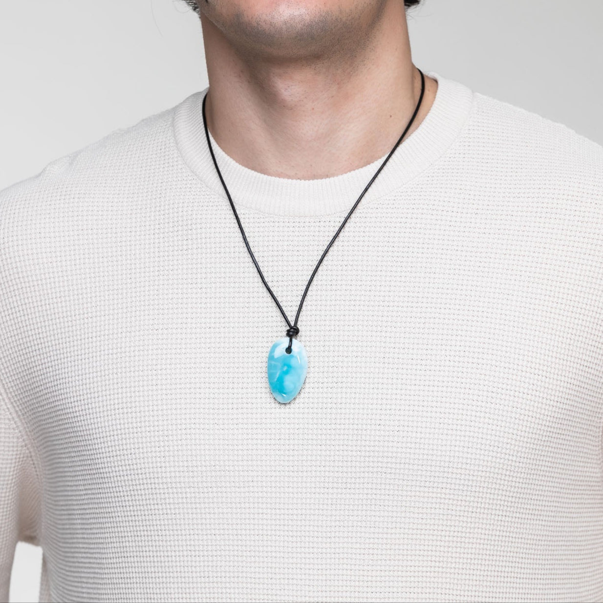 Larimar Necklace Rhodri